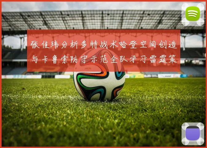 张佳玮分析多特战术哈登空间创造与卡鲁索防守示范全队学习雷霆策略