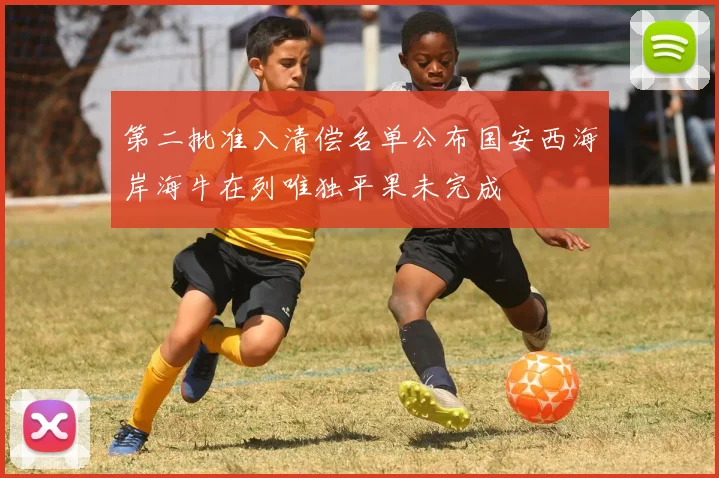 第二批准入清偿名单公布国安西海岸海牛在列唯独平果未完成